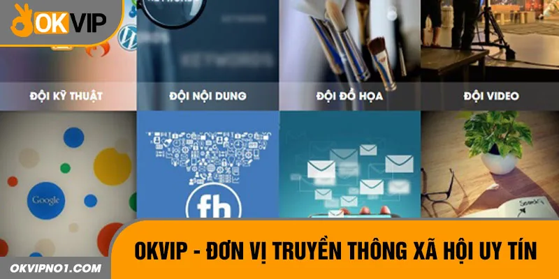 Dịch vụ truyền thông xã hội OKVIP cung cấp