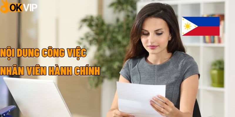 Việc làm nhân viên hành chính tại Philippines