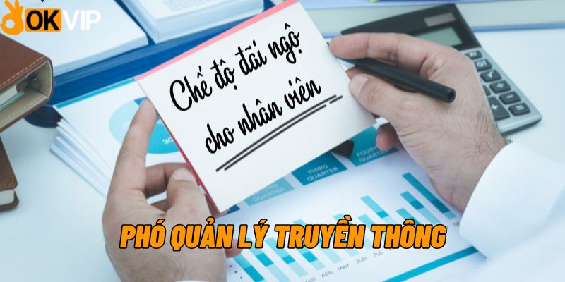 Mức lương dành cho nghề phó quản lý truyền thông