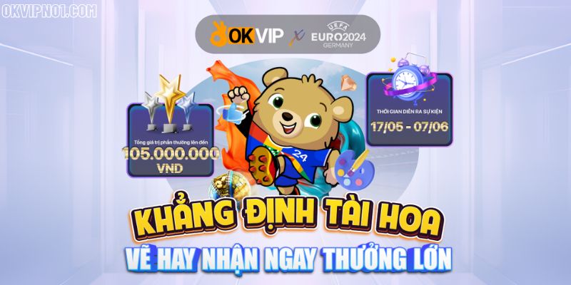 Cuộc thi vẽ digital OKVIP x Euro 2024